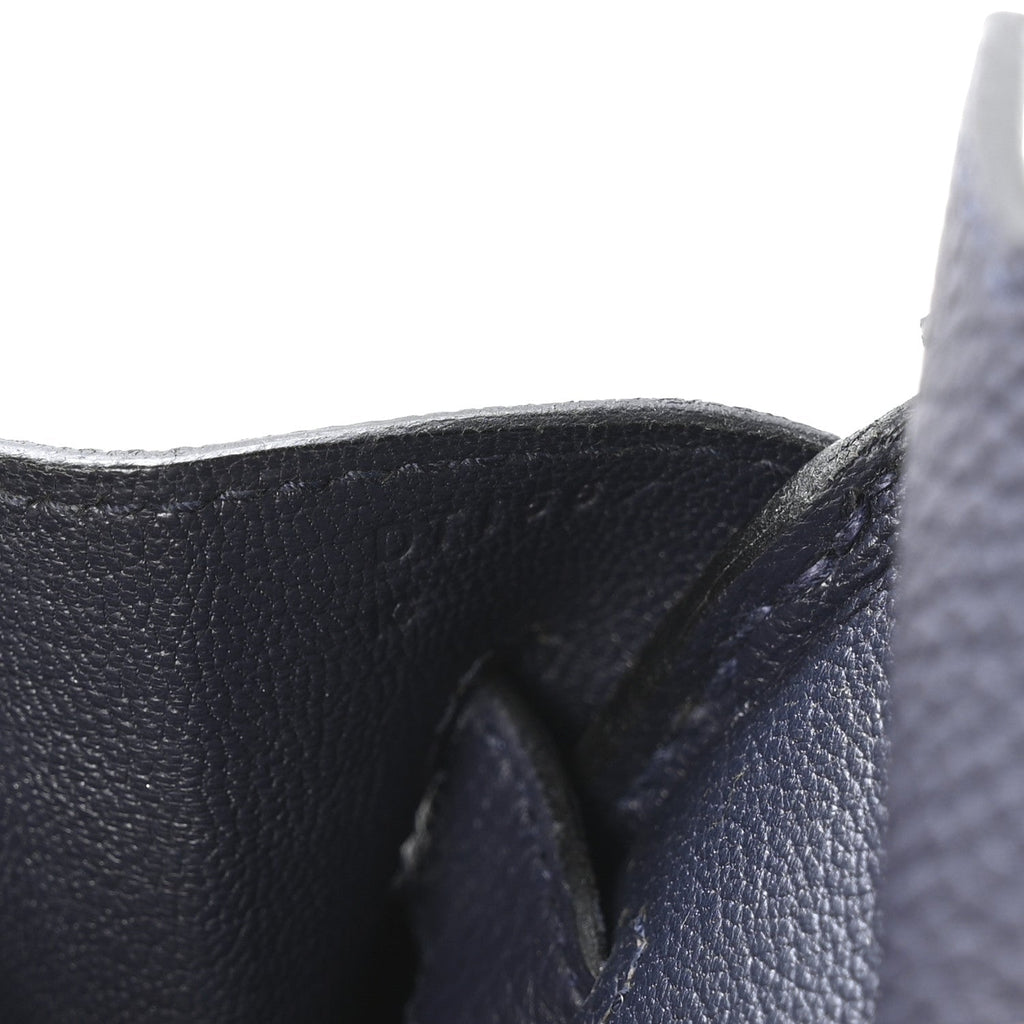 Togo Birkin 30 Bleu Nuit