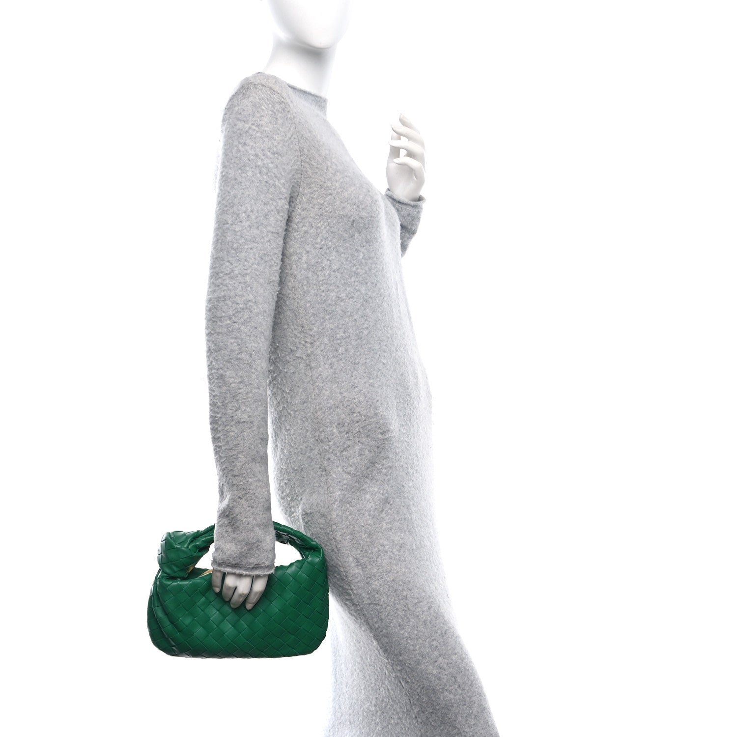 Nappa Intrecciato Mini Jodie Racing Green