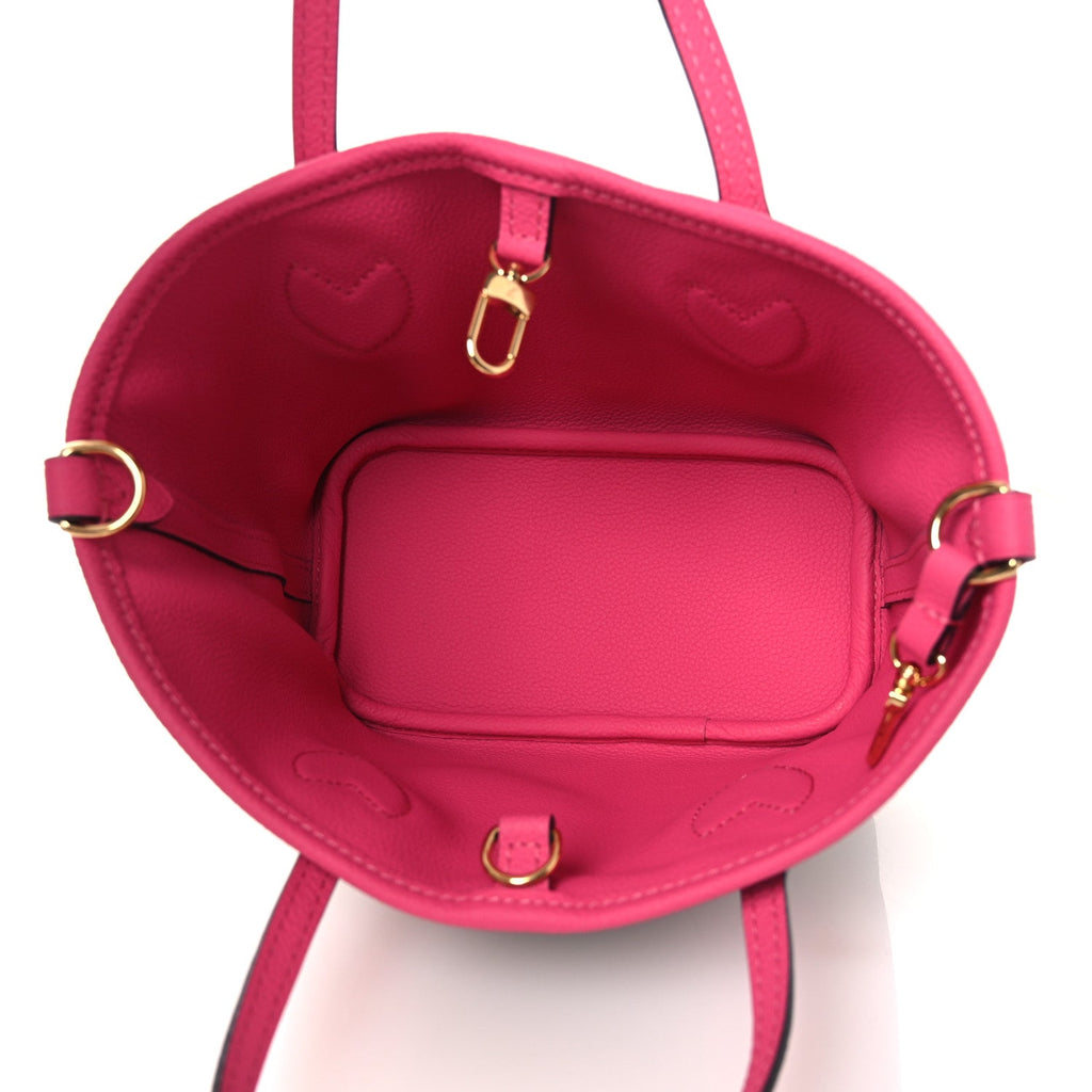 Monogram Neverfull Inside Out Bandouliere BB Rose Pondichery