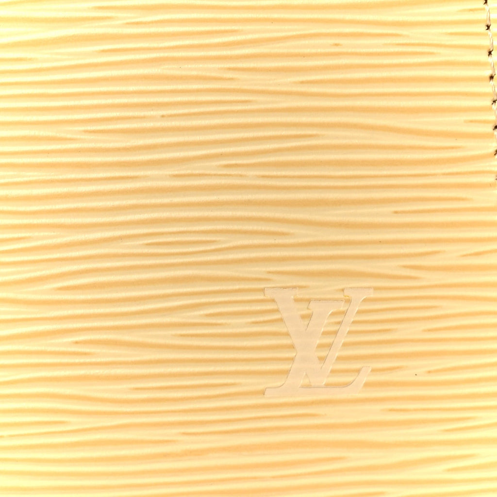 Epi Pochette Accessories 24  Vanilla