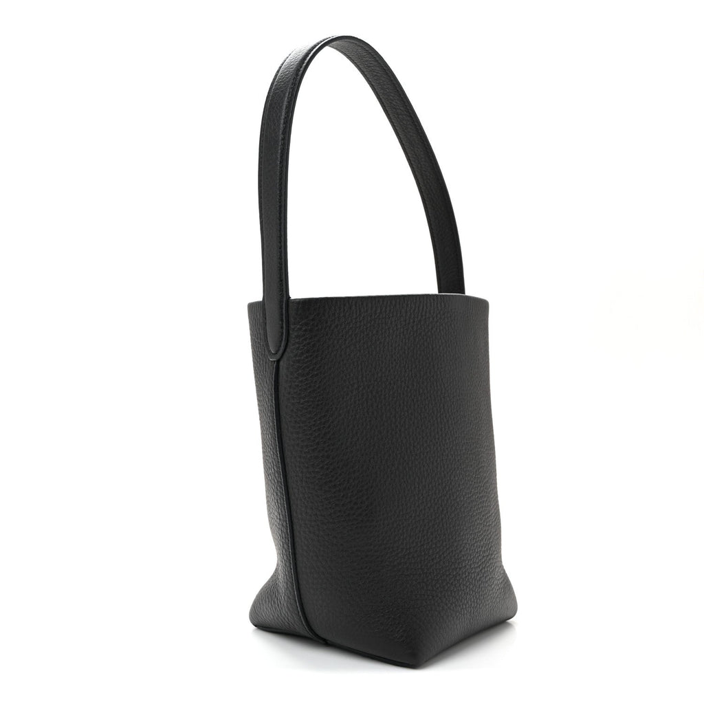 Grained Calfskin Small N/S Park Tote Midnight