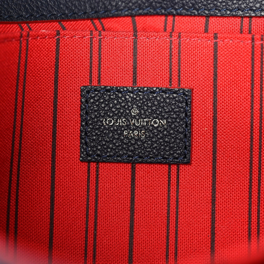 Empreinte Pochette Metis Marine Rouge