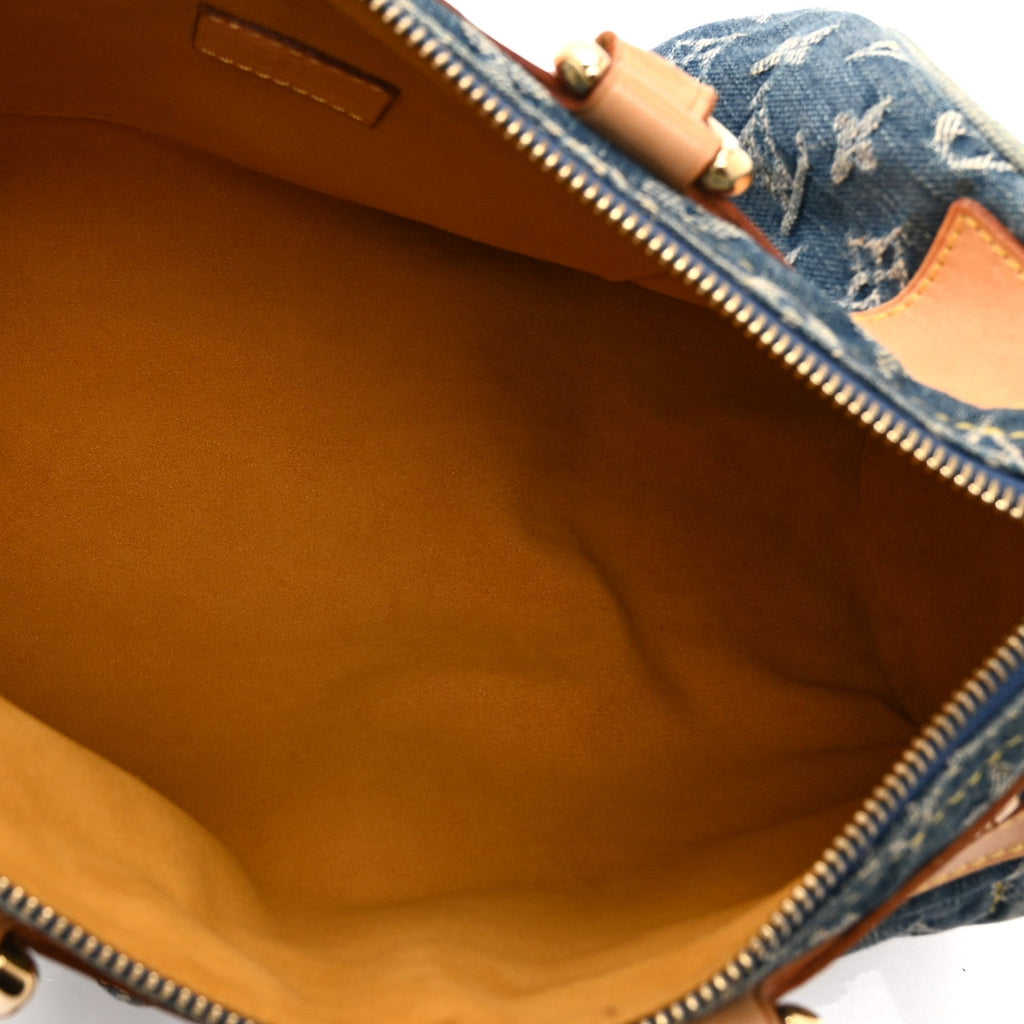 Monogram Denim Neo Speedy Blue