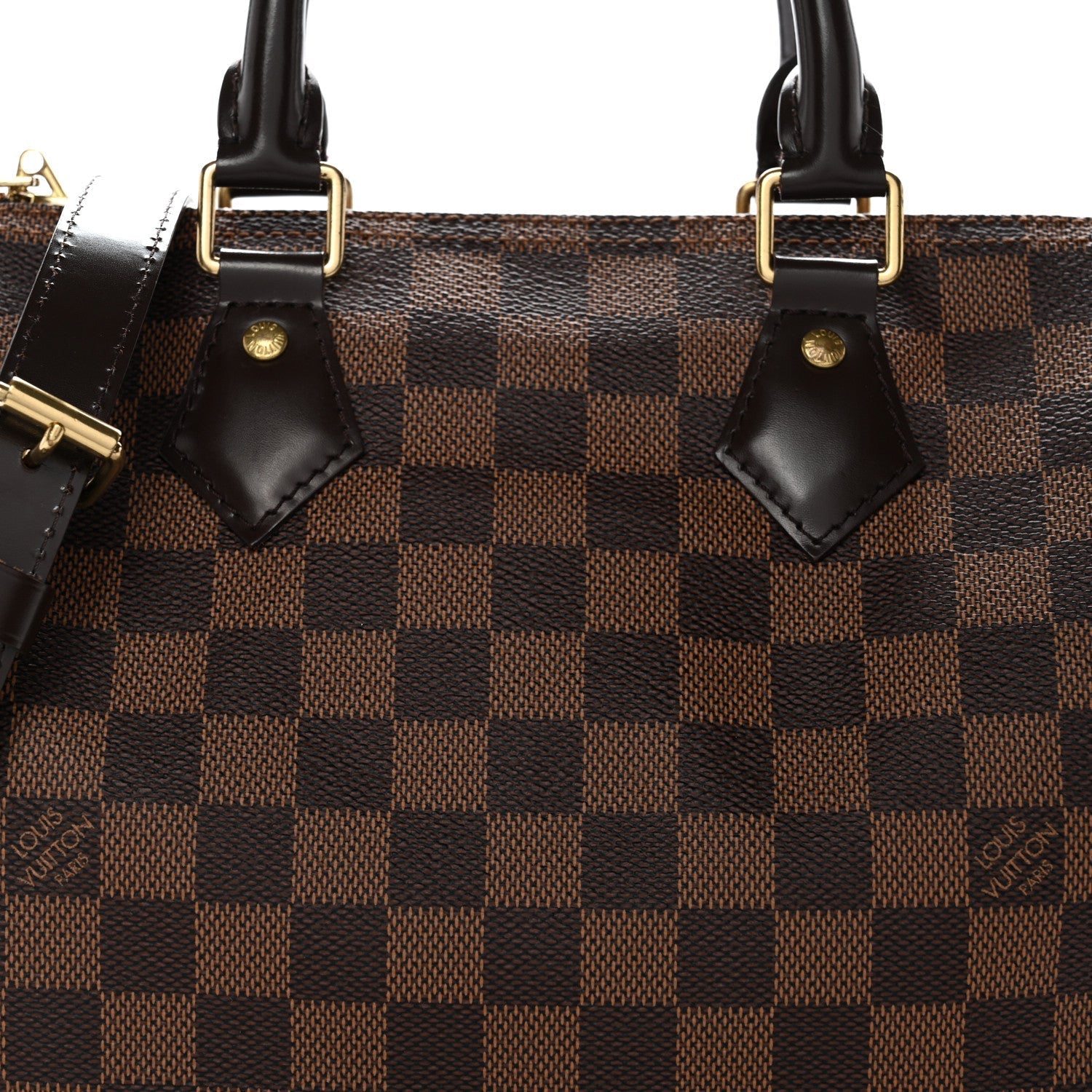 Damier Ebene Speedy Bandouliere 25