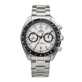 Stainless Steel 44mm Speedmaster Racing Co-Axial Master Chronometer Chronograph Automatic Watch White 329.30.44.51.04.001