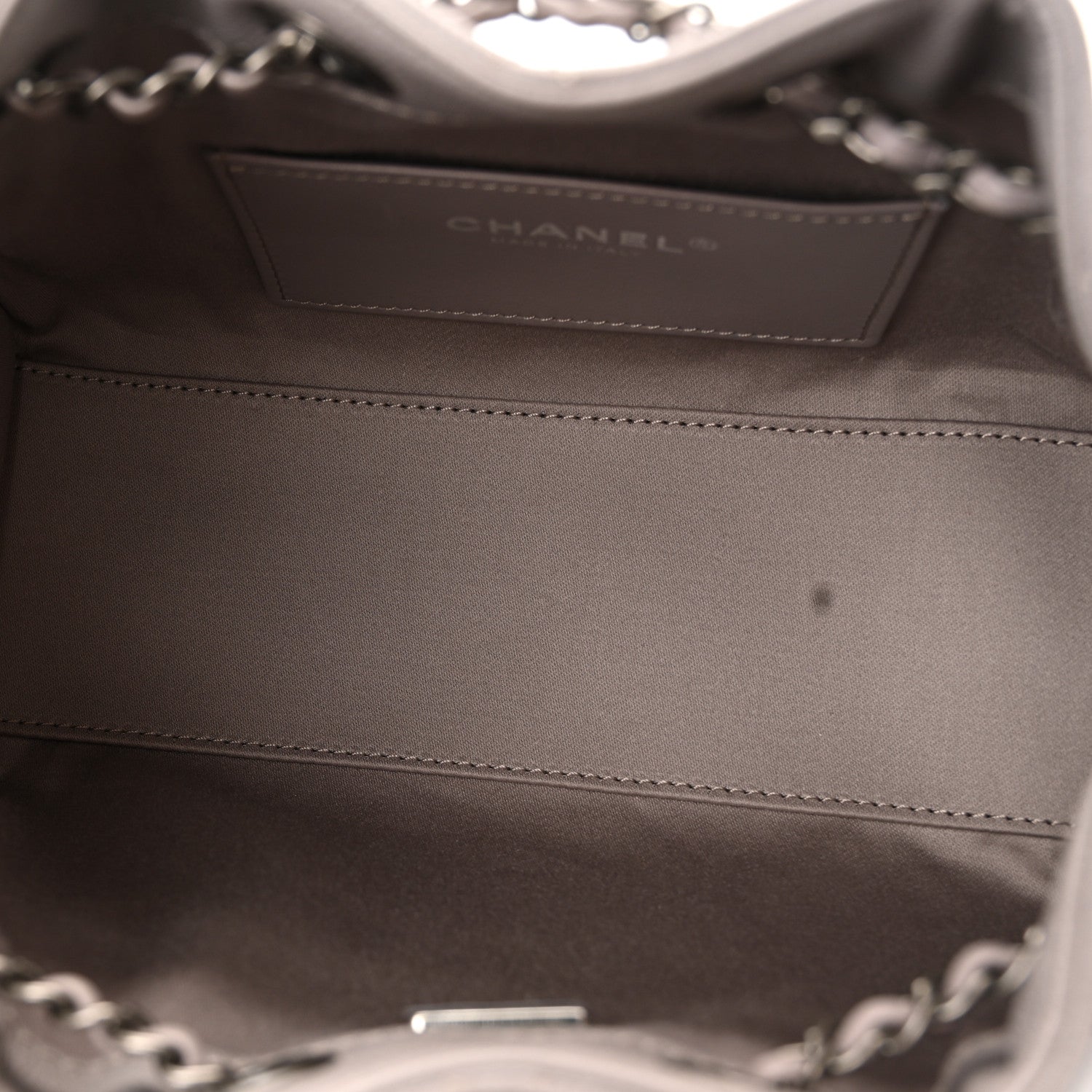 Caviar Quilted Mini Chanel 25 Handbag Dark Grey