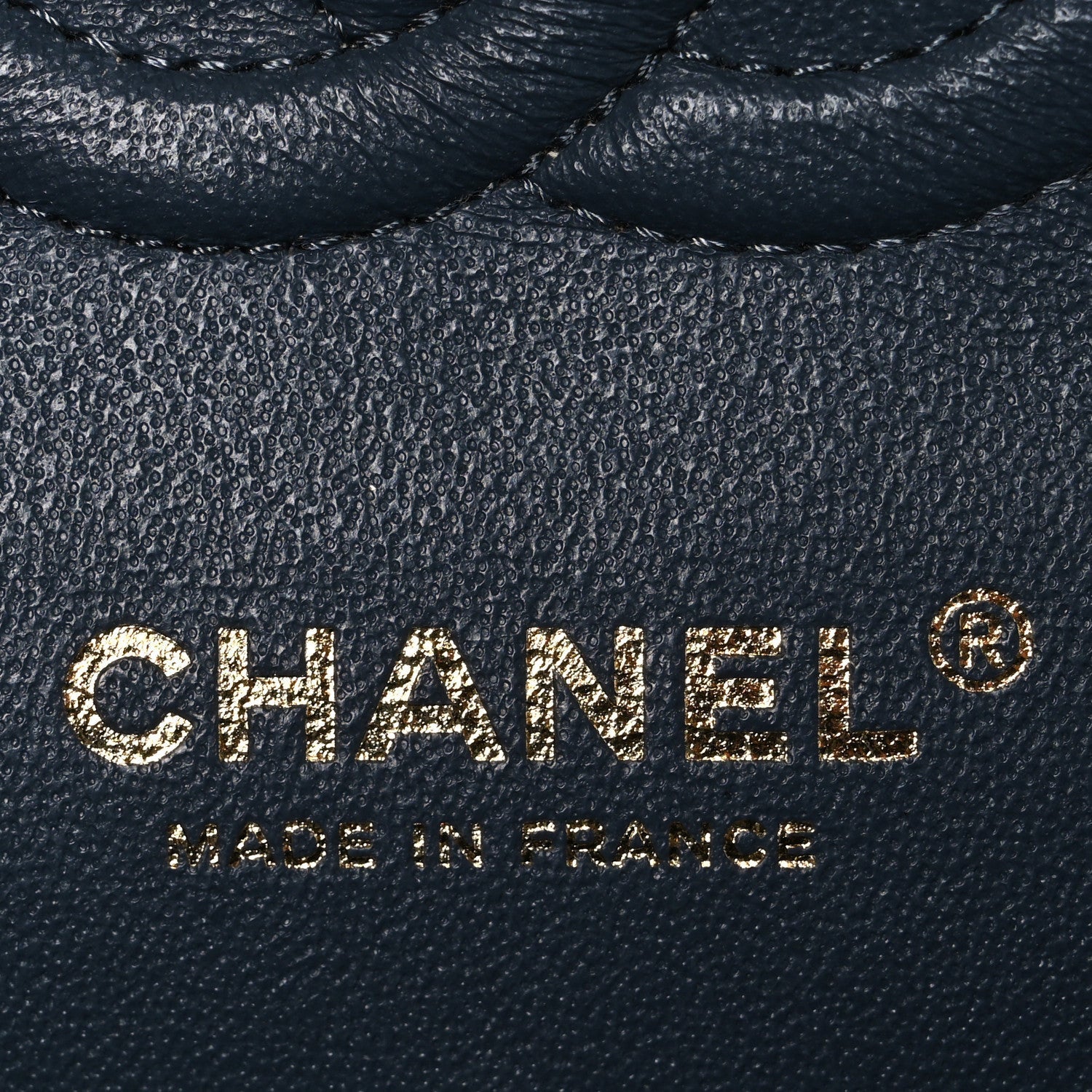 Caviar Quilted Small Double Flap Dark Grey