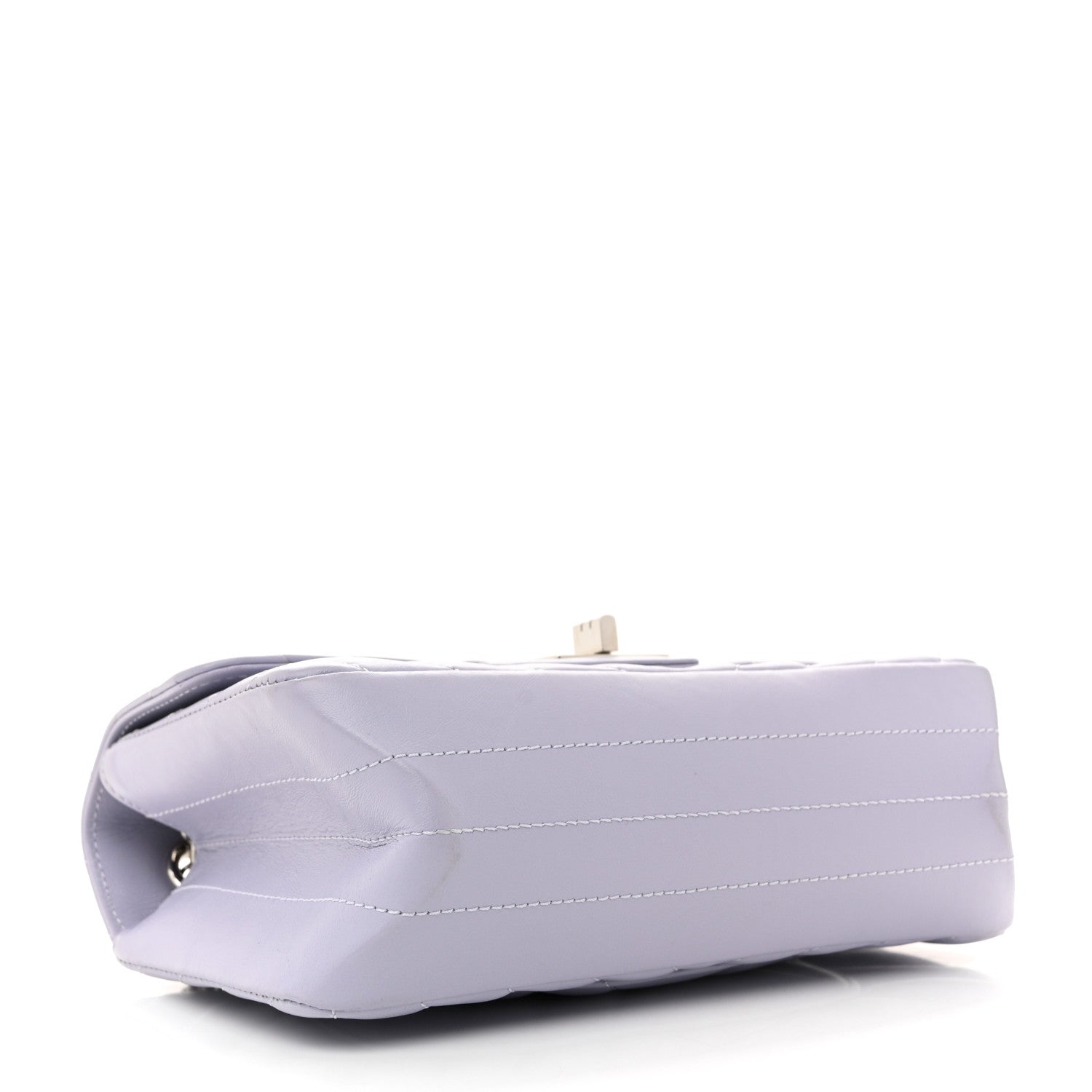 Aged Calfskin Chevron Quilted 2.55 Reissue Mini Flap Light Purple