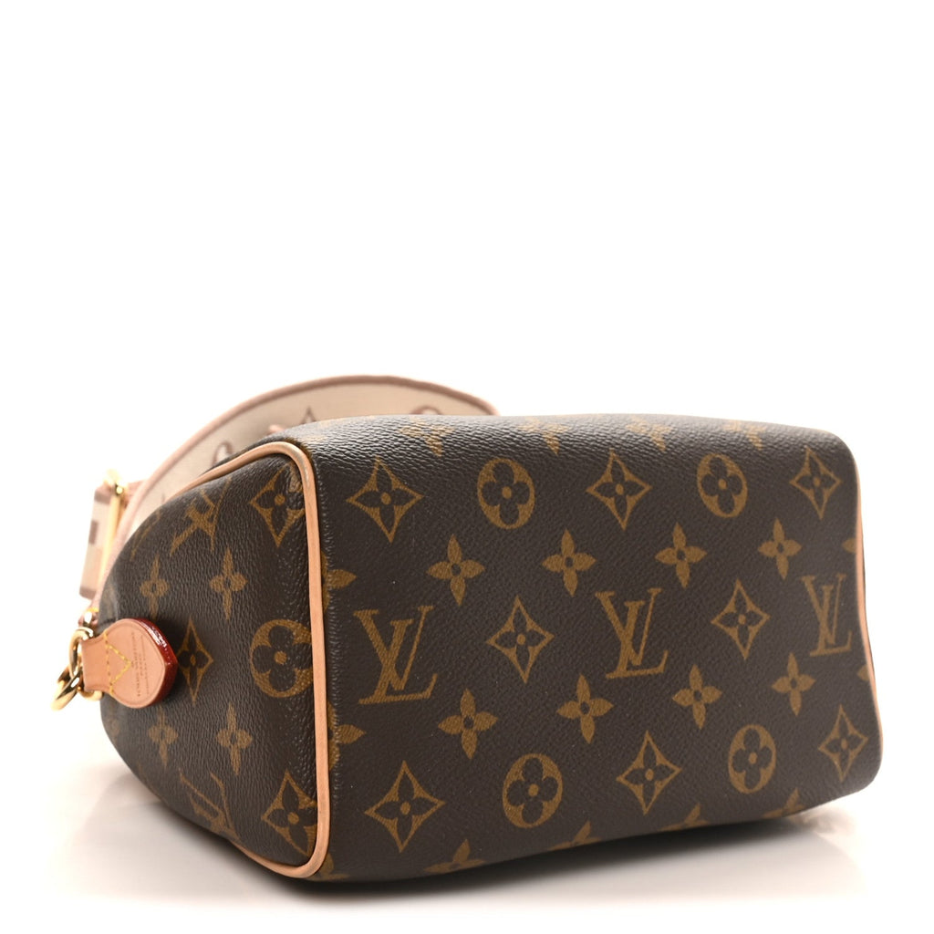 Monogram Speedy Bandouliere 20 Beige