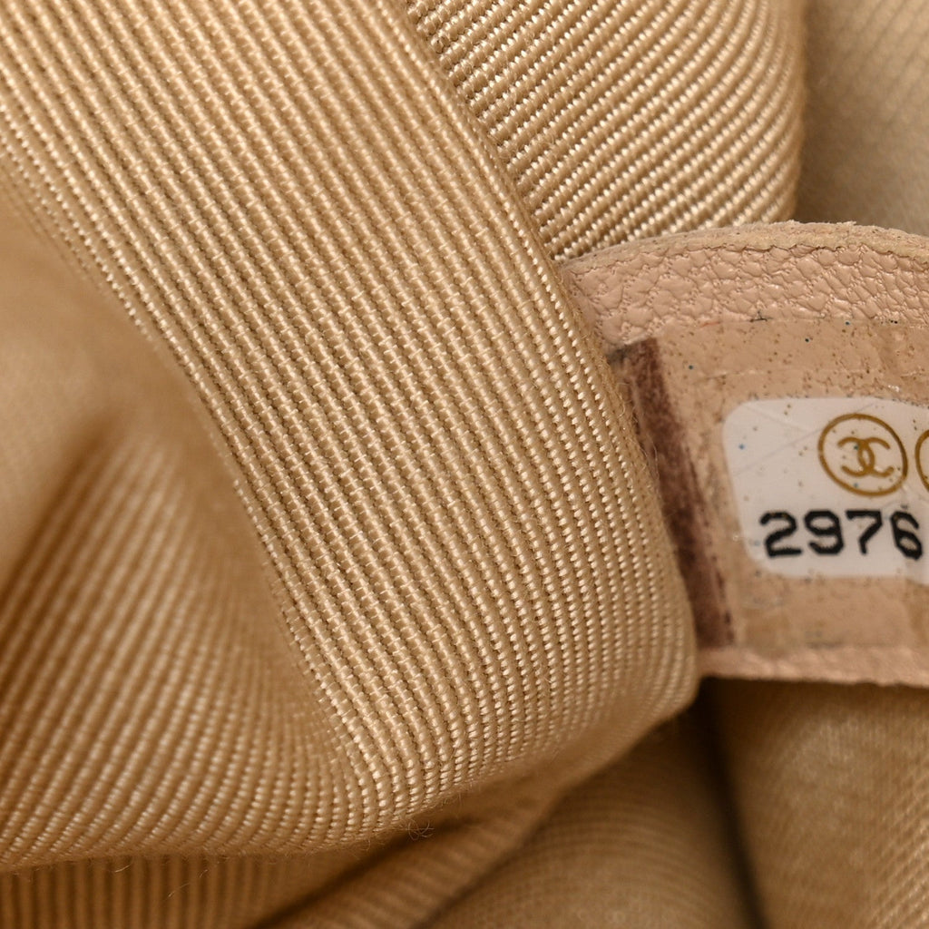 Lambskin Quilted Medium Chanel 19 Flap Beige