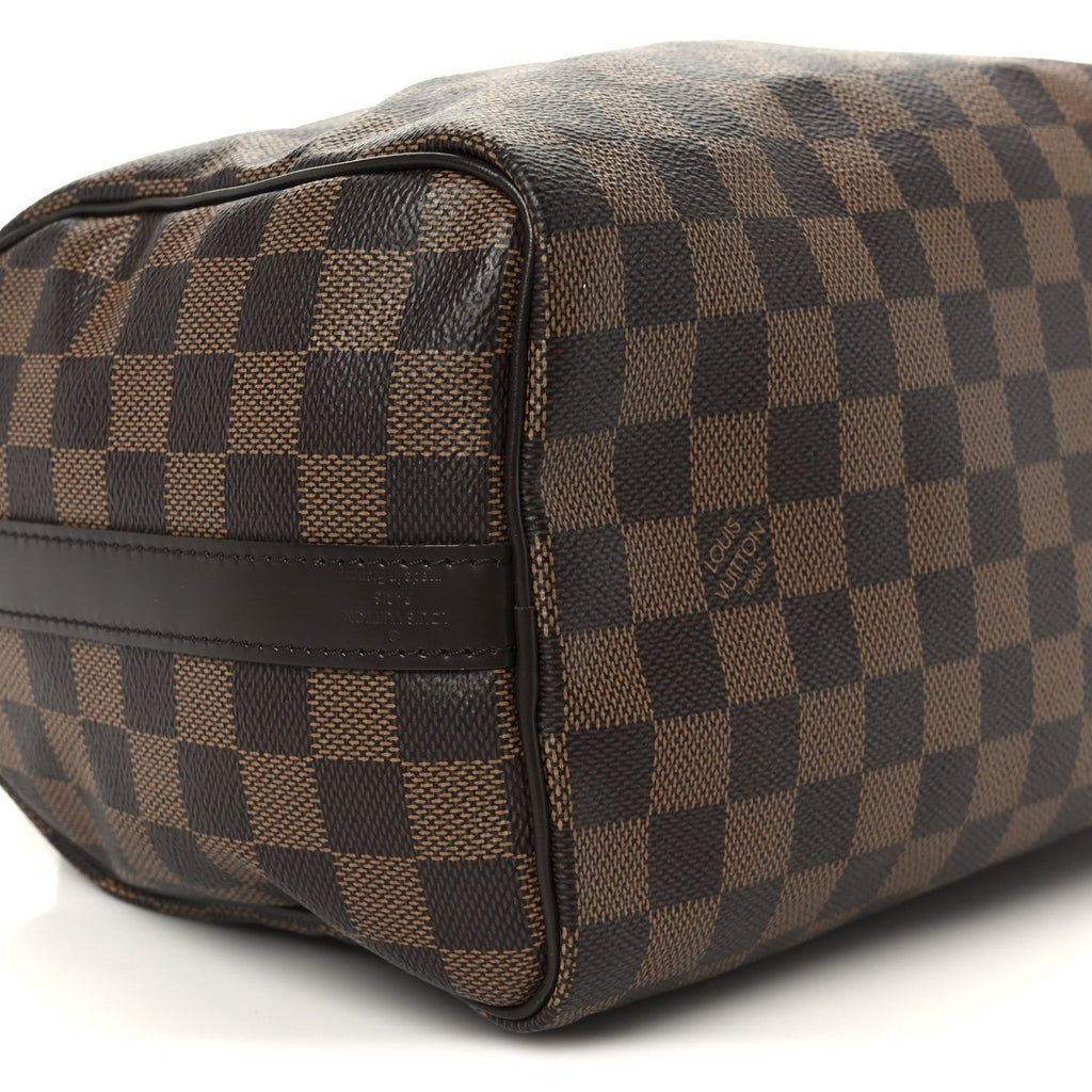 Damier Ebene Speedy Bandouliere 25