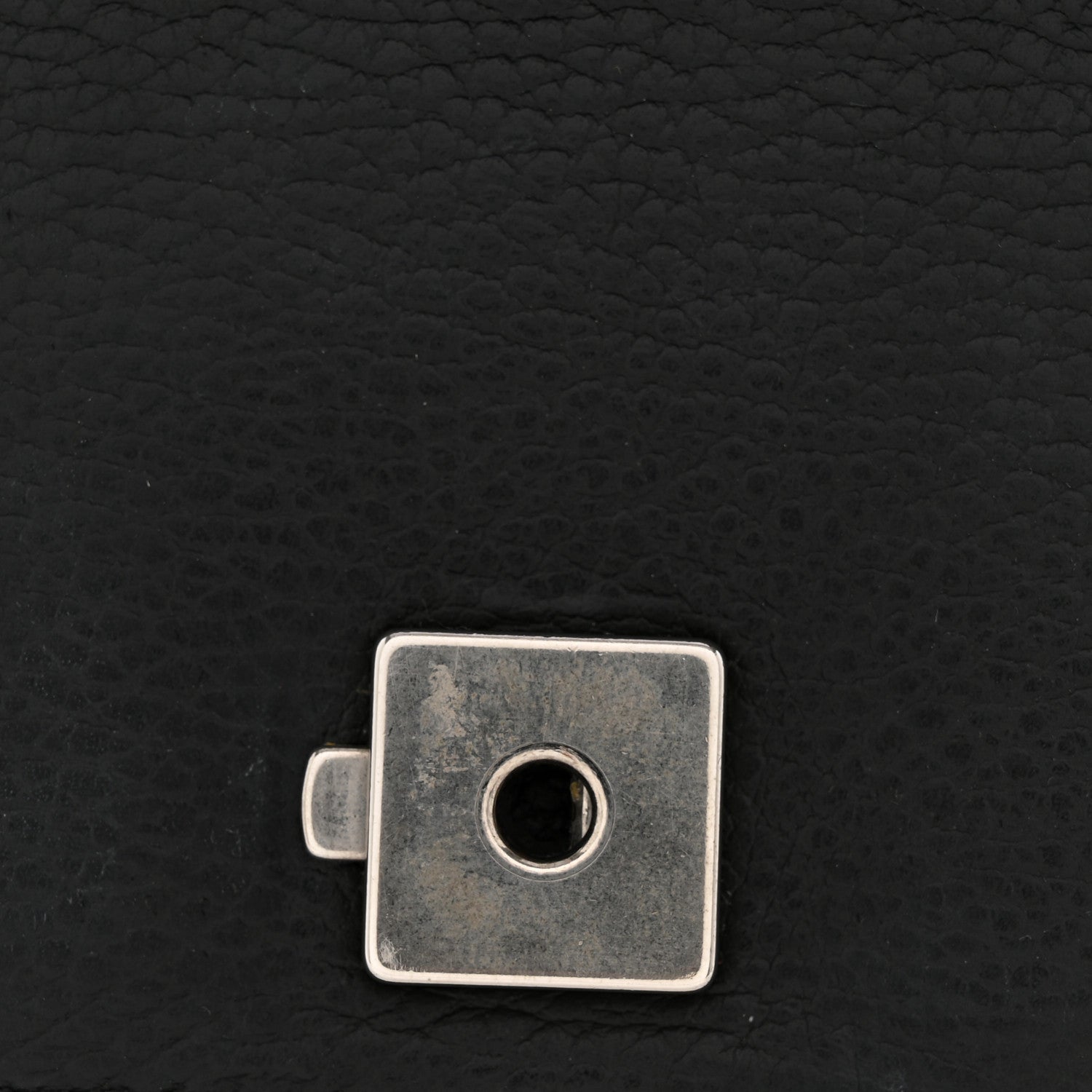 Pebbled Calfskin Small Dionysus Shoulder Bag Black
