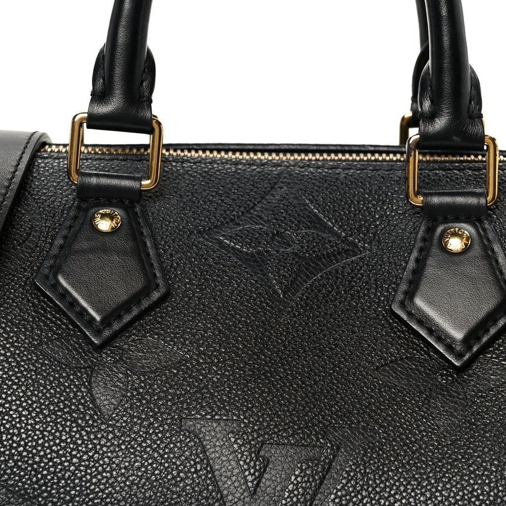 Empreinte Monogram Giant Speedy Bandouliere 25 Black