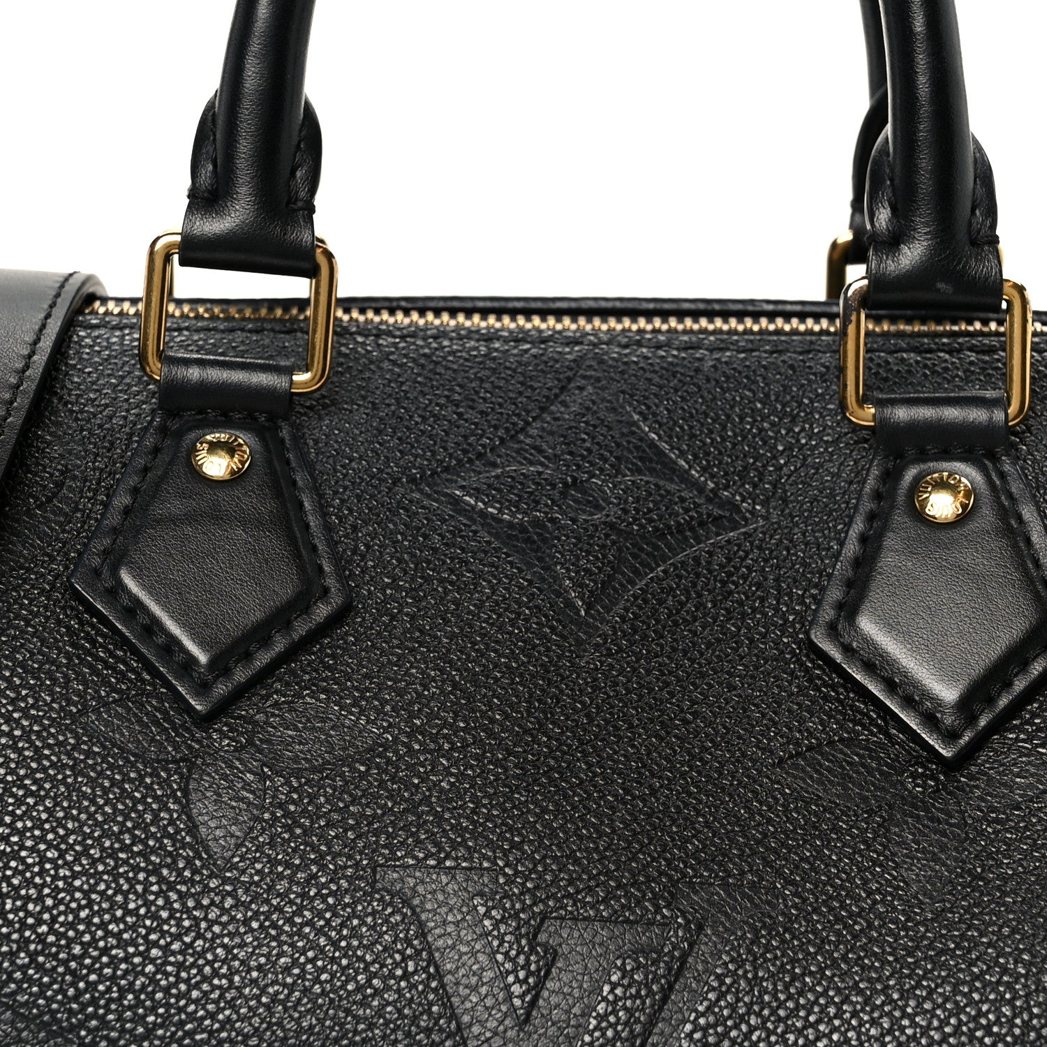 Empreinte Monogram Giant Speedy Bandouliere 25 Black