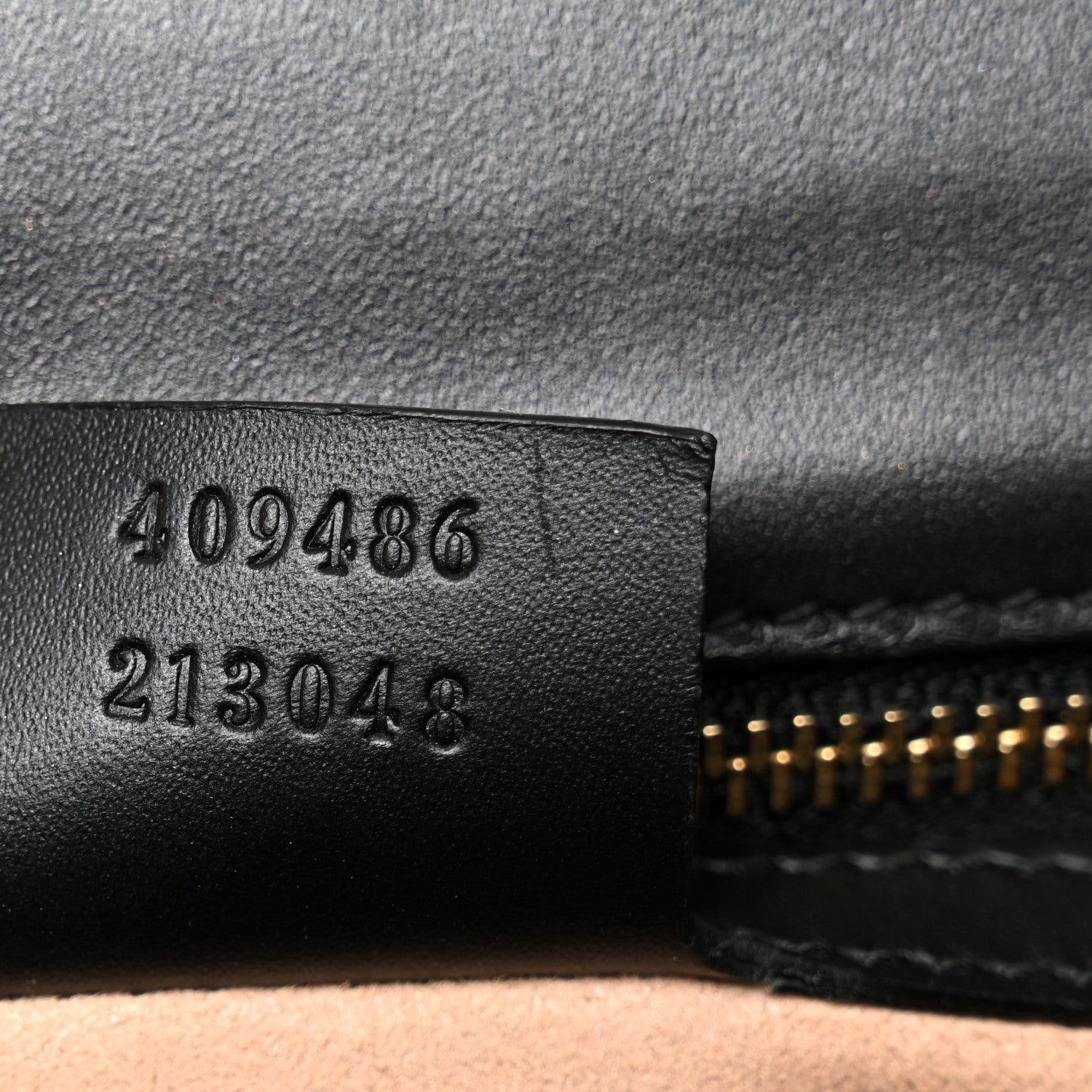 Guccissima Medium Padlock Shoulder Bag Black
