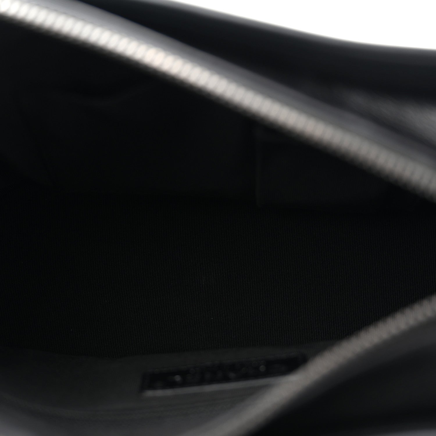 Aged Calfskin Quilted Small Gabrielle Hobo So Black