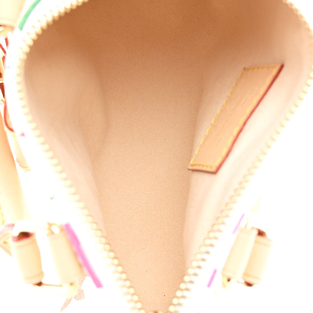 LV X TM Monogram Multicolor Nano Speedy White