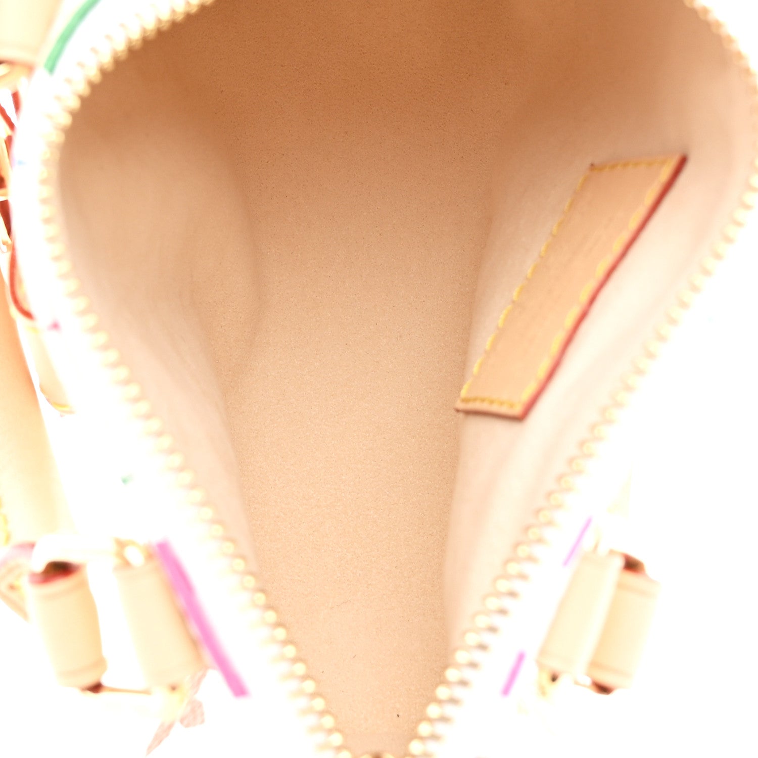 LV X TM Monogram Multicolor Nano Speedy White