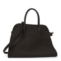 Matte Grained Calfskin Soft Margaux 12 Dark Chocolate