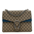 GG Supreme Monogram Medium Dionysus Shoulder Bag Blue