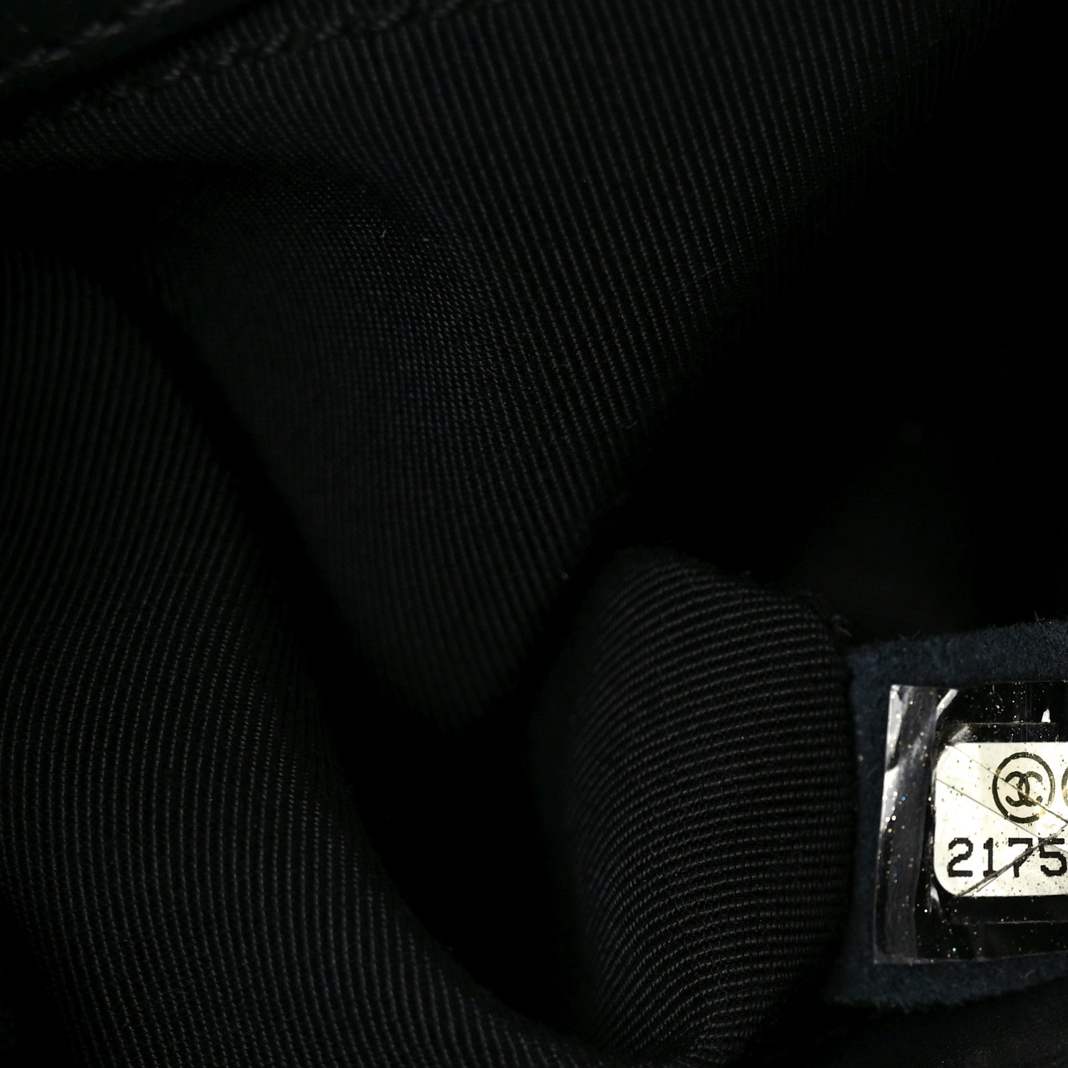 Calfskin Pleated Medium Boy Flap Black