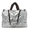 Econyl Monogram Pillow Giant Onthego GM Silver