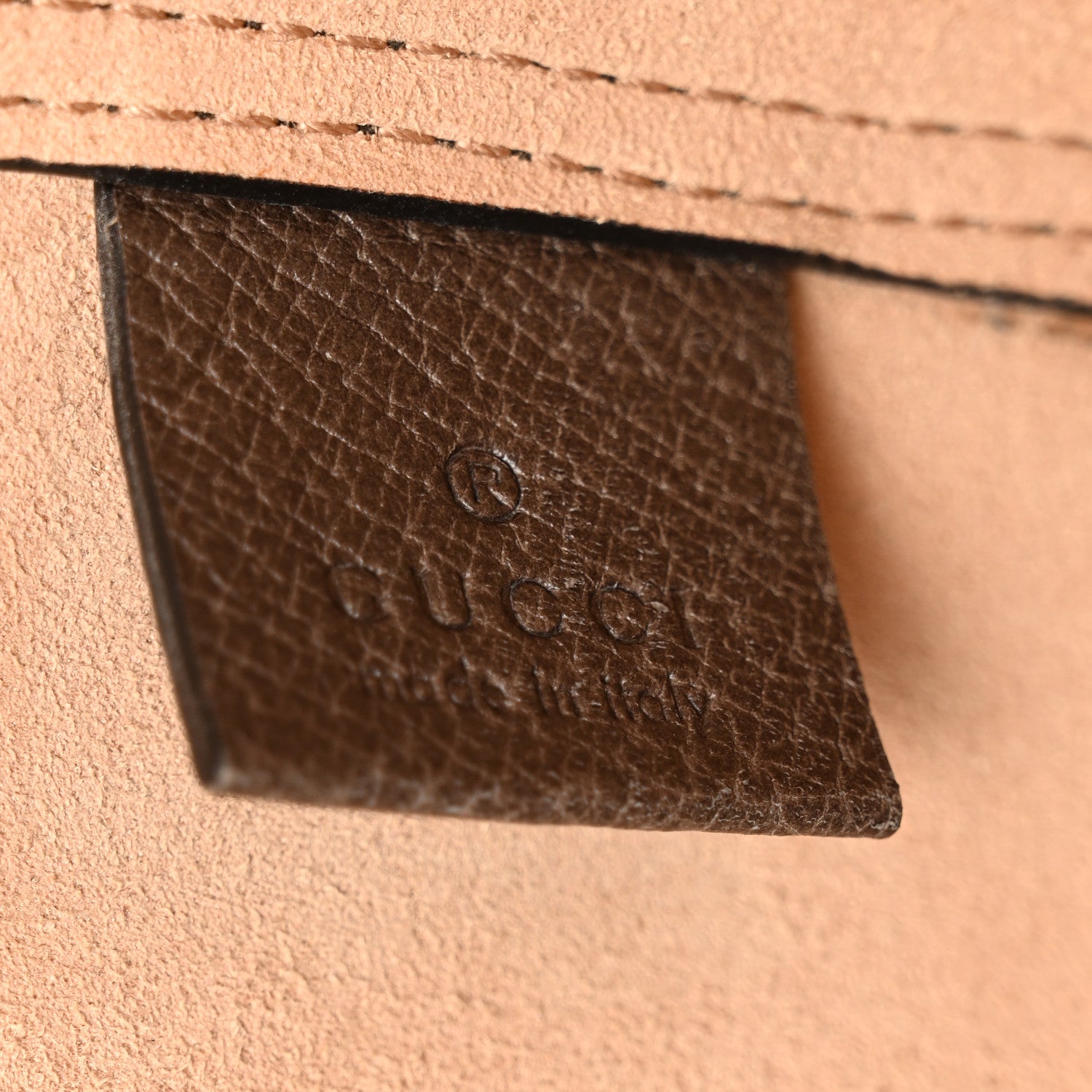 GG Supreme Monogram Web Large Ophidia Vertical Shopping Tote Brown