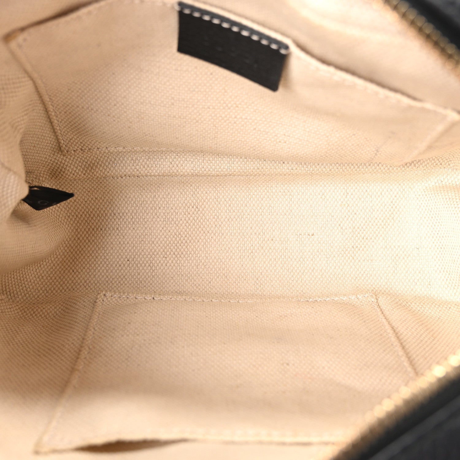 Pebbled Calfskin Small Soho Disco Bag Black
