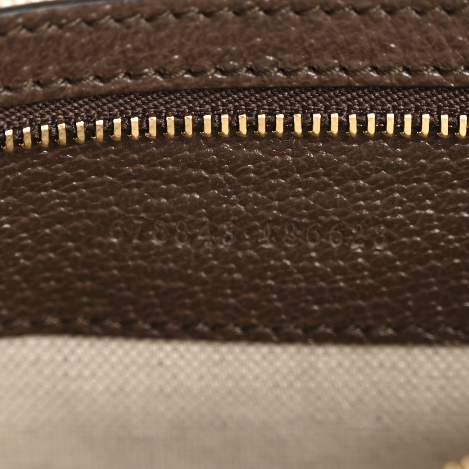 GG Supreme Monogram Web Geometric Small Jackie 1961 Beige Multicolor Brown Sugar