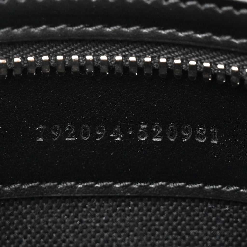 Soft GG Supreme Monogram Web Belt Bag Black Grey