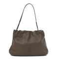 Goatskin XL Bourse Bag Brown Melange