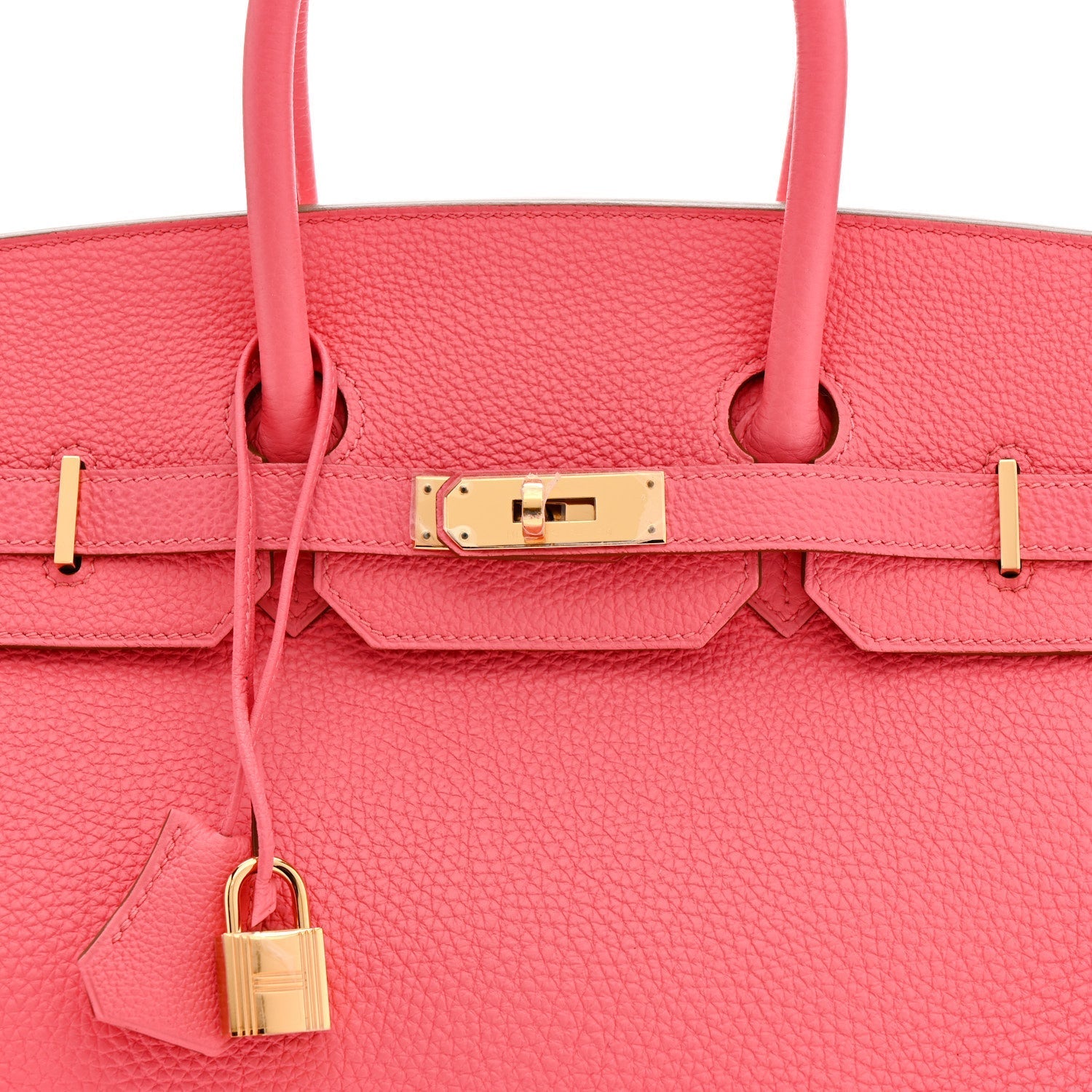 Togo Birkin 35 Rose Lipstick