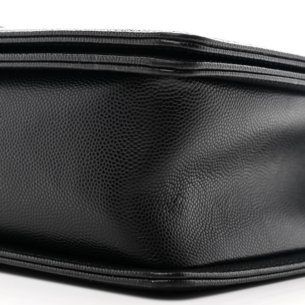 Caviar Quilted New Medium Boy Flap Black