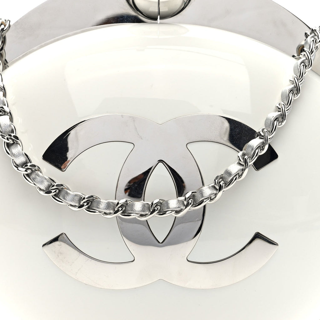 Resin CC Evening On The Moon Minaudiere White