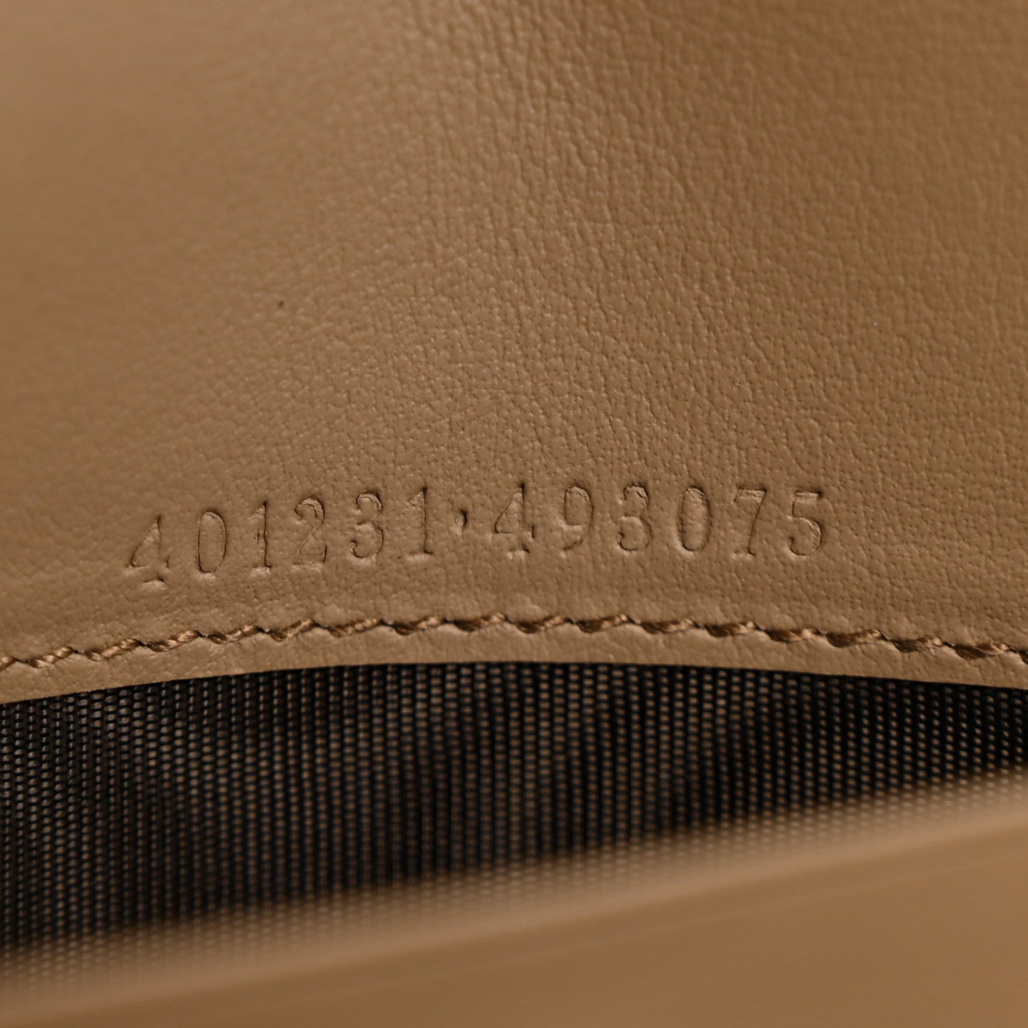 GG Supreme Monogram Mini Dionysus Chain Wallet Beige Taupe