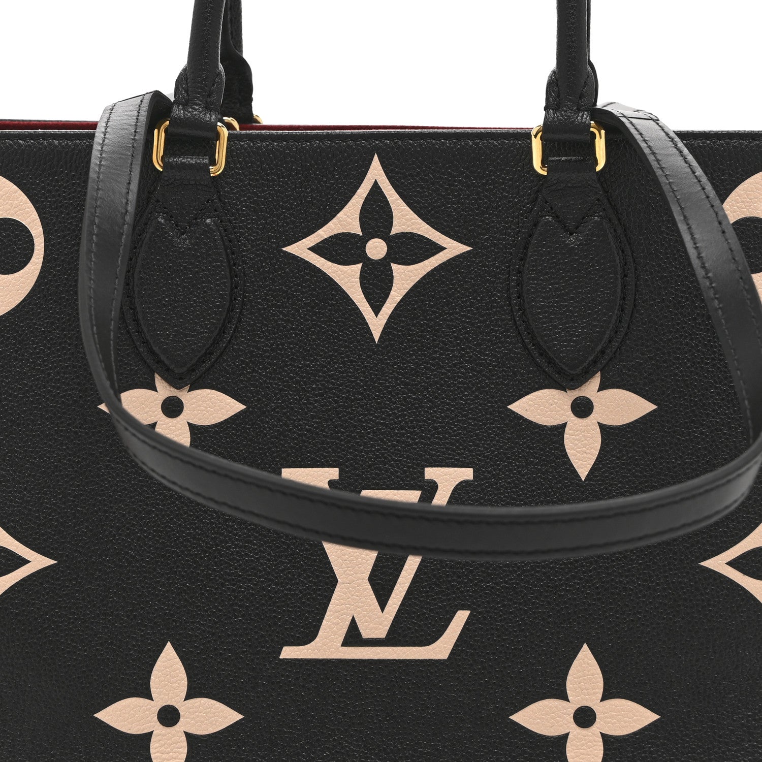 Empreinte Monogram Giant Onthego MM Black Beige