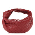 Nappa Intrecciato Mini Jodie Dark Red