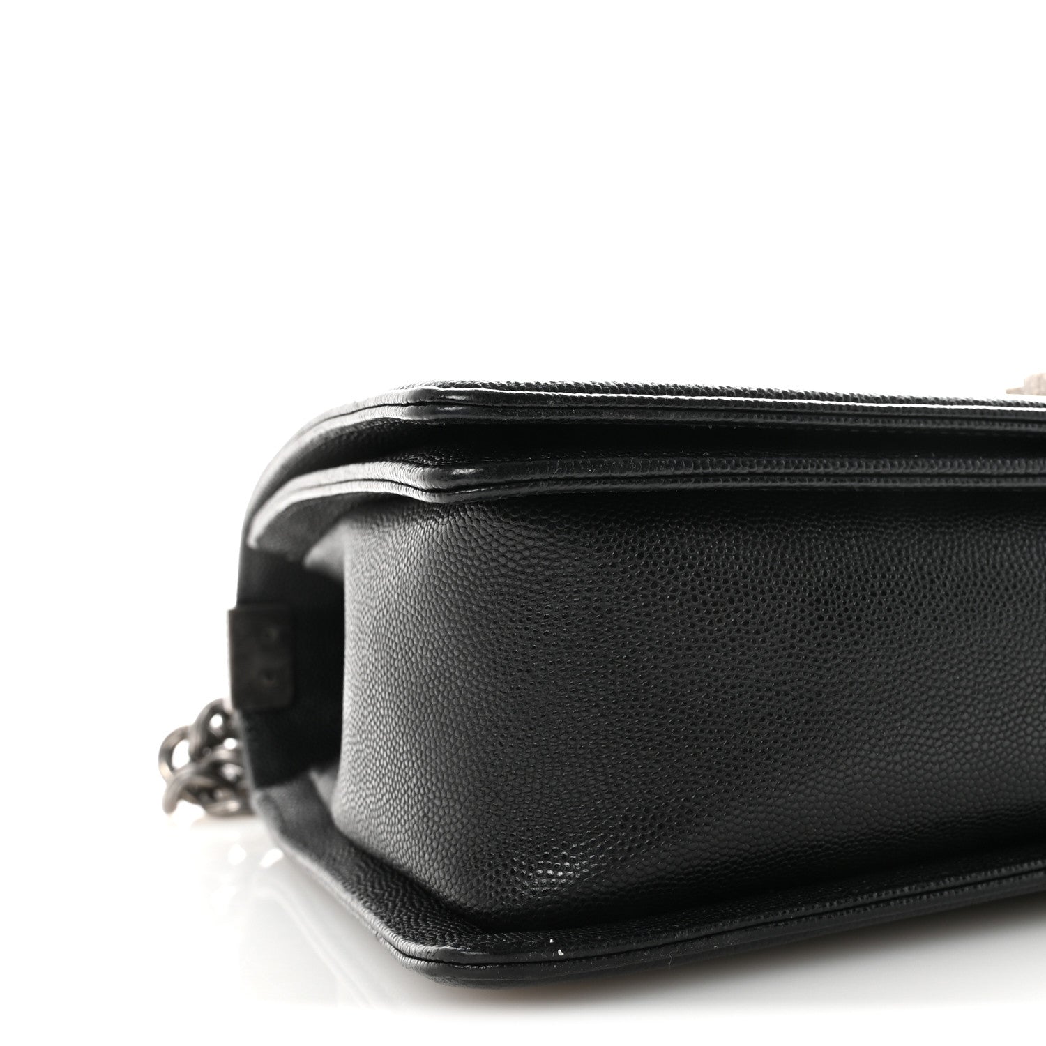 Caviar Quilted New Medium Boy Flap Black