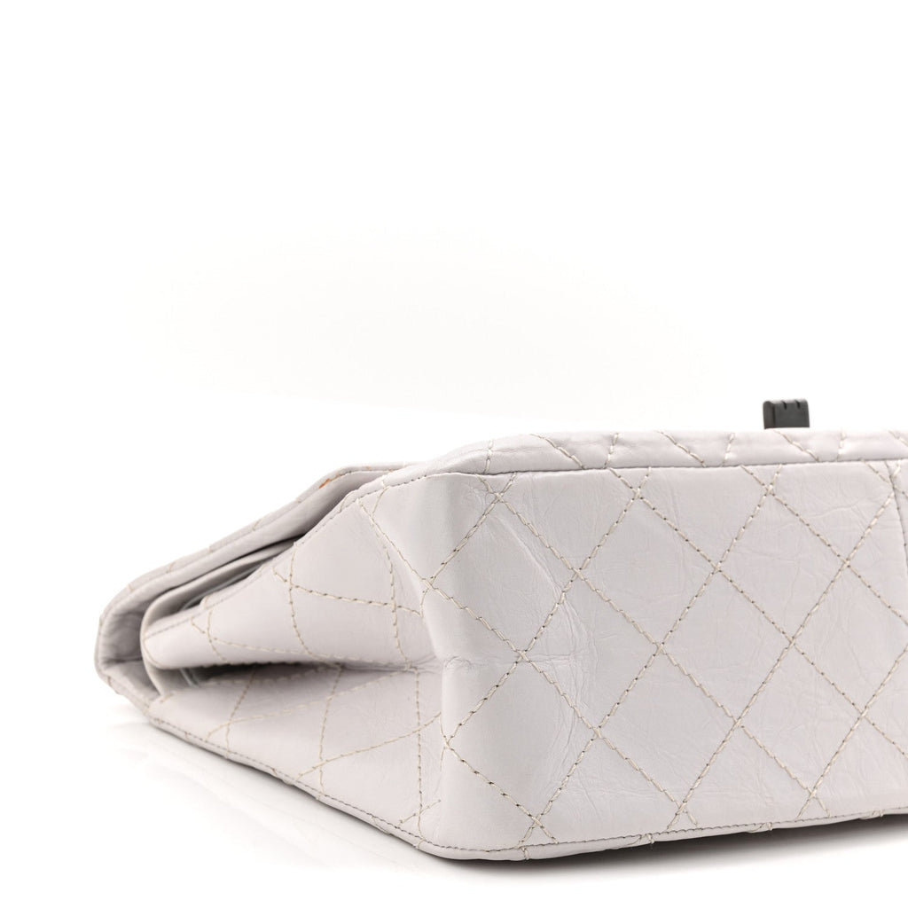 Aged Calfskin 2.55 Reissue 226 Flap White
