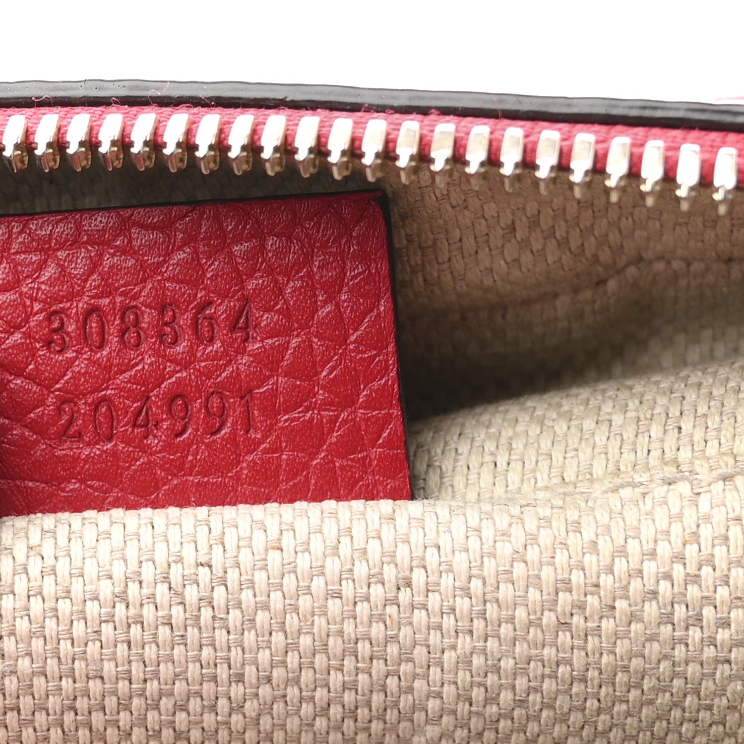Pebbled Calfskin Small Soho Disco Bag Tabasco Red
