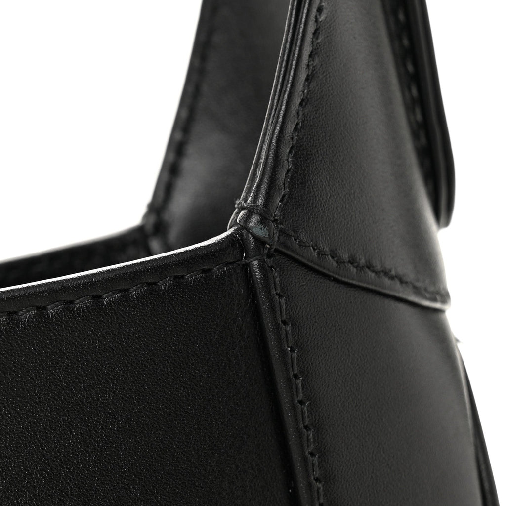 Calfskin Small Jackie Shoulder Bag Black