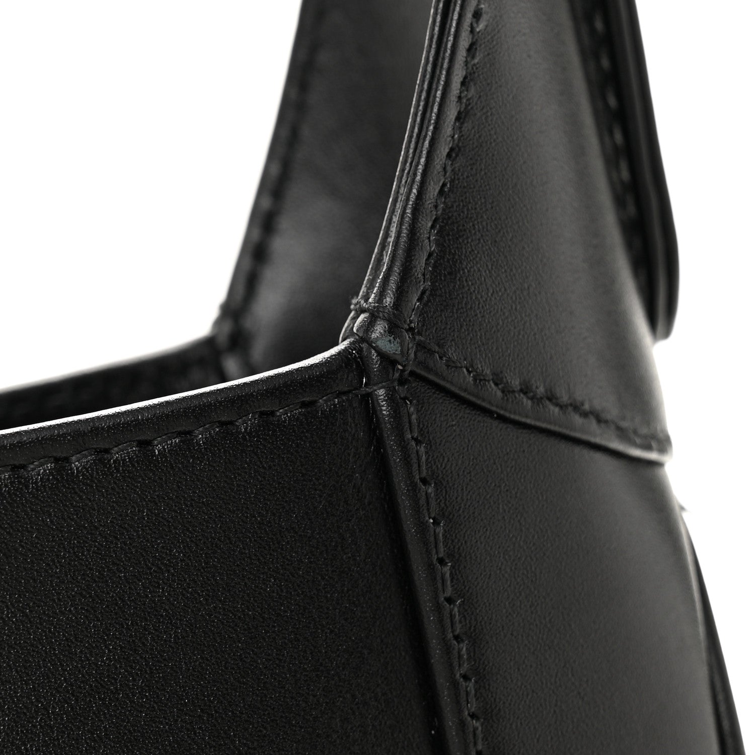 Calfskin Small Jackie Shoulder Bag Black