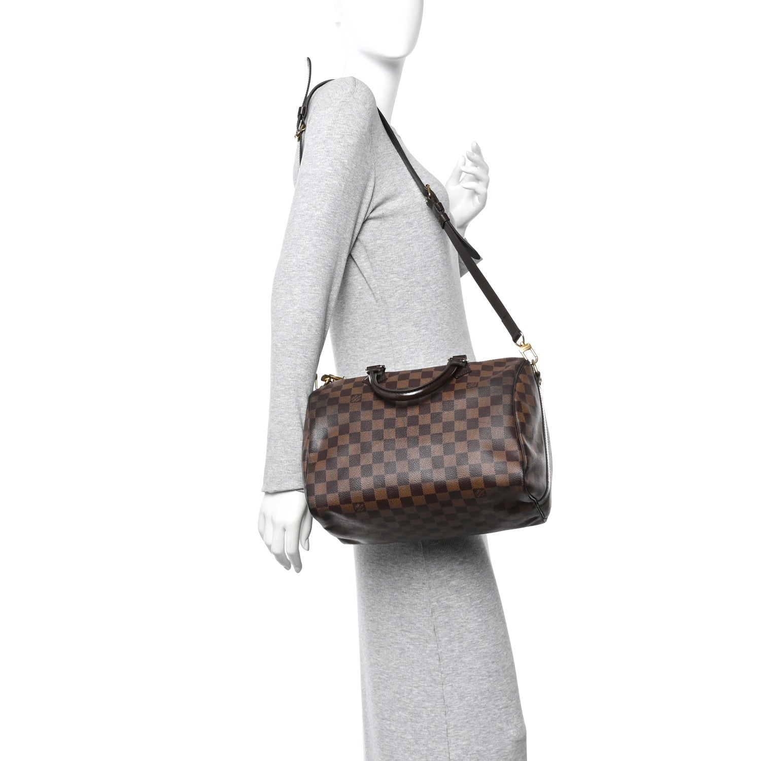 Damier Ebene Speedy Bandouliere 30