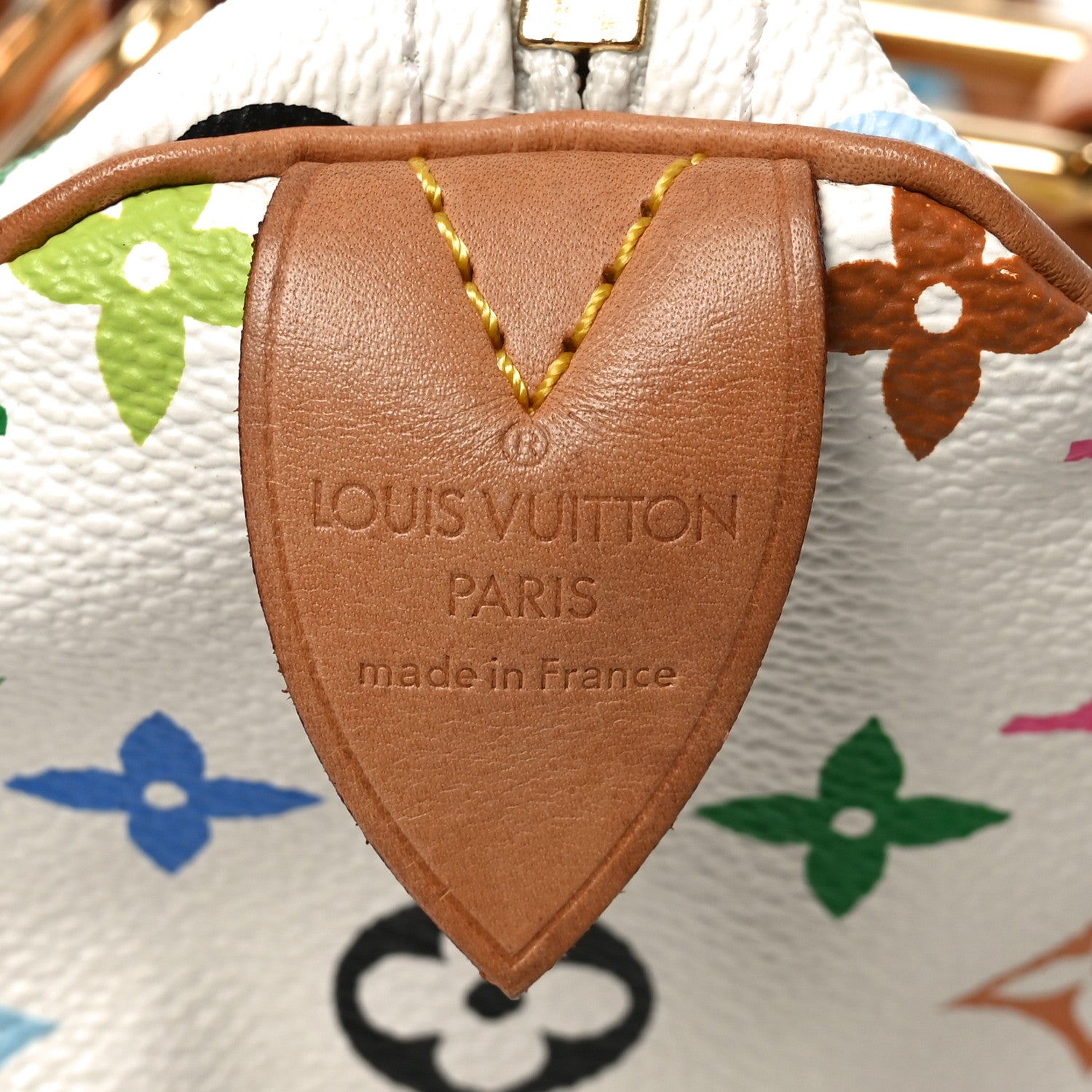 Monogram Multicolor Speedy 30 White
