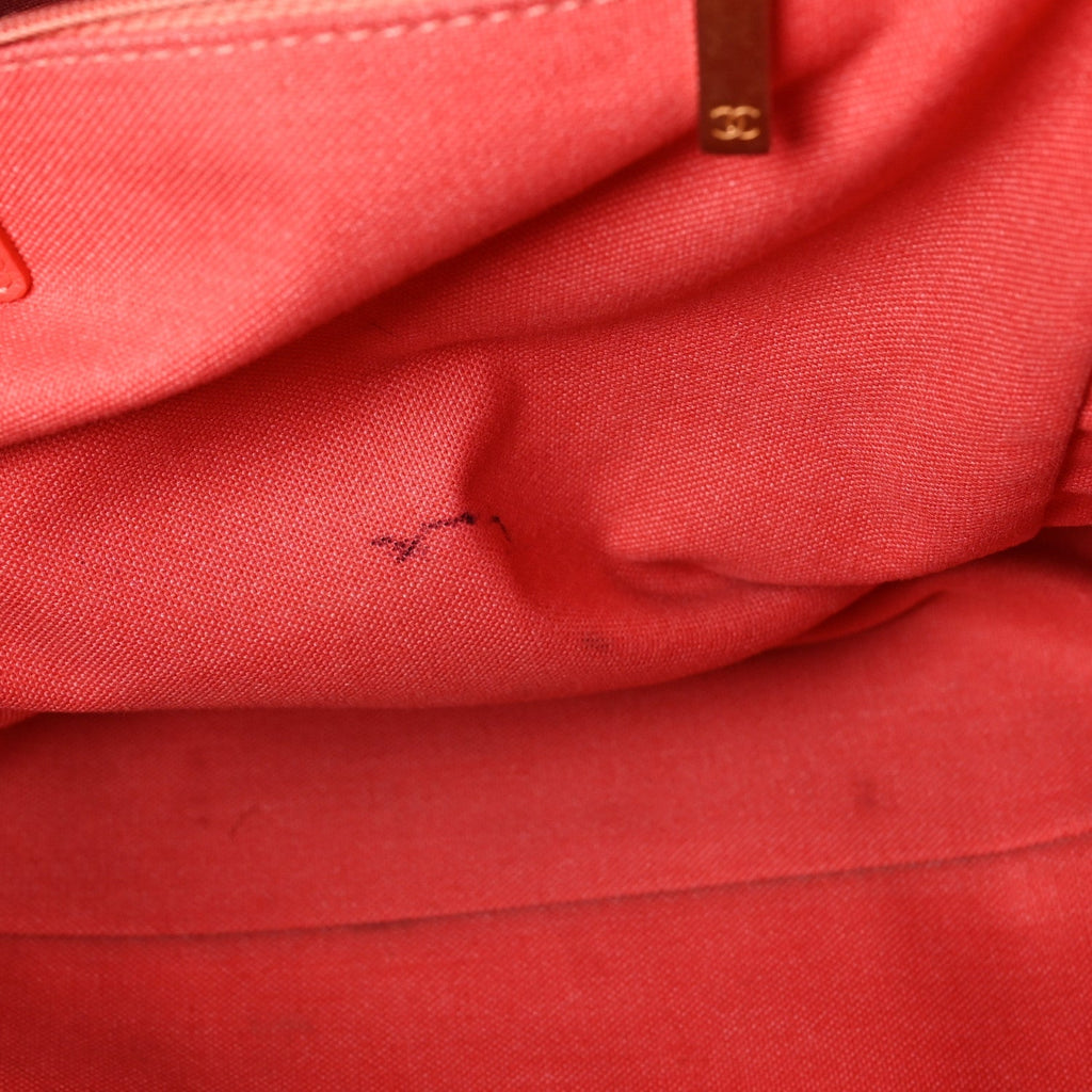 Calfskin Medium Deauville Tote Pink