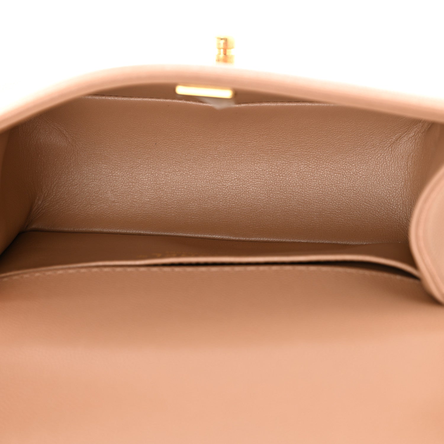 Caviar Quilted Small Top Handle Boy Flap Beige