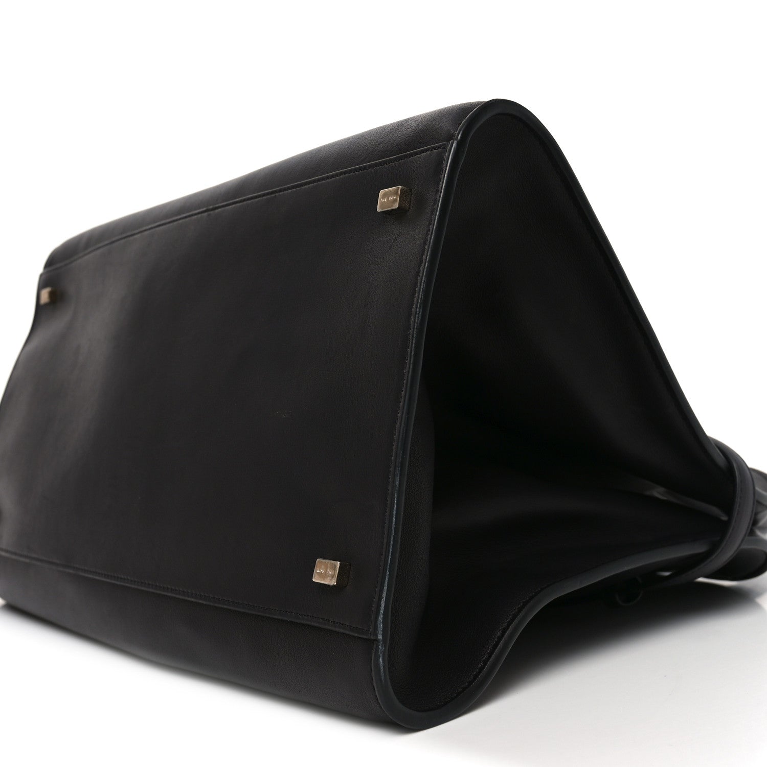 Polished Saddle Calfskin Soft Margaux Belt 15 Black
