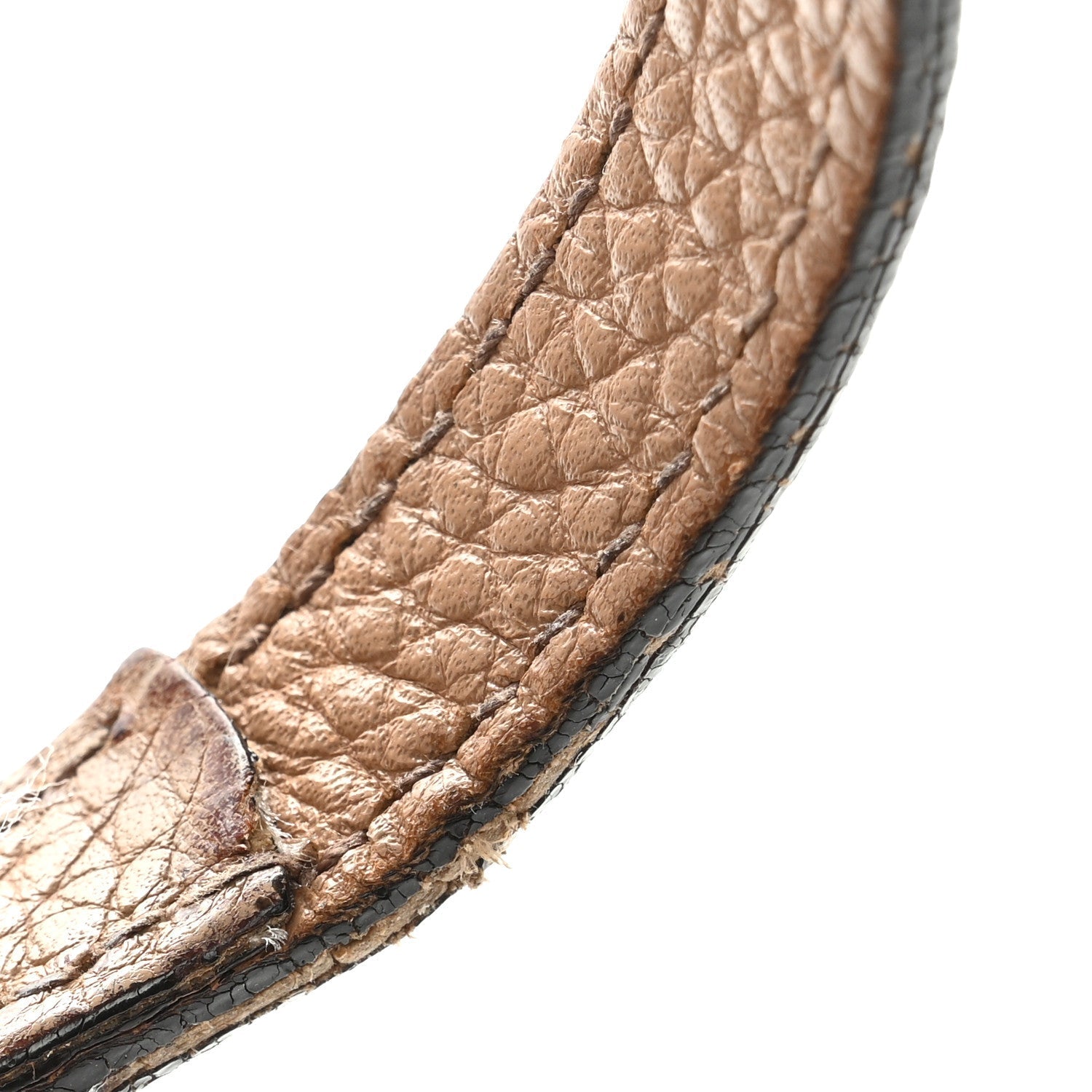 Pebbled Calfskin Small Soho Disco Bag Camelia