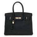 Togo Birkin 30 Black