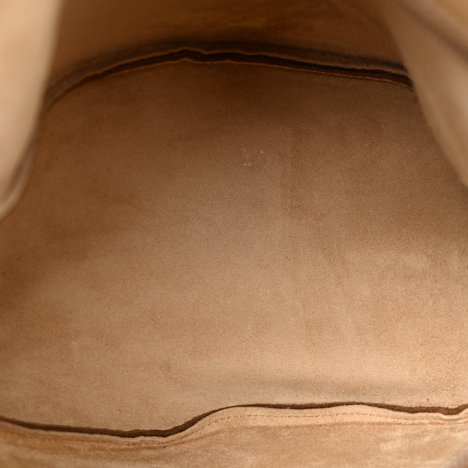 Grained Calfskin Large Slouchy Banana Bag Brunette